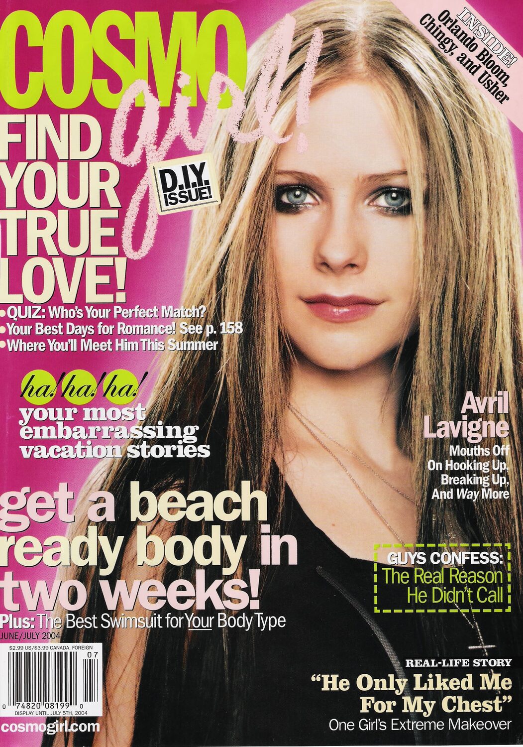 Cosmo Girl magazine cover