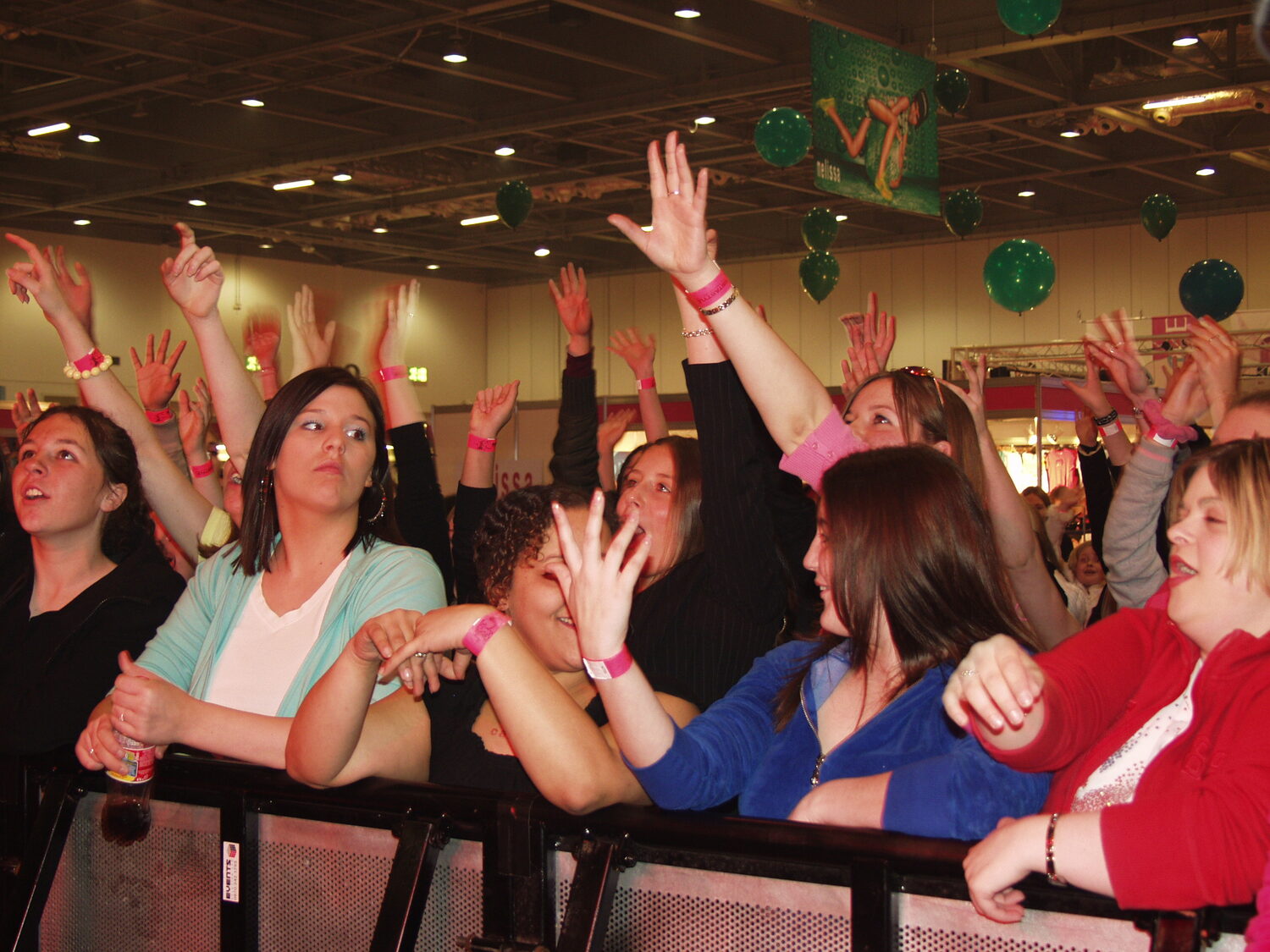 Crowd cheering