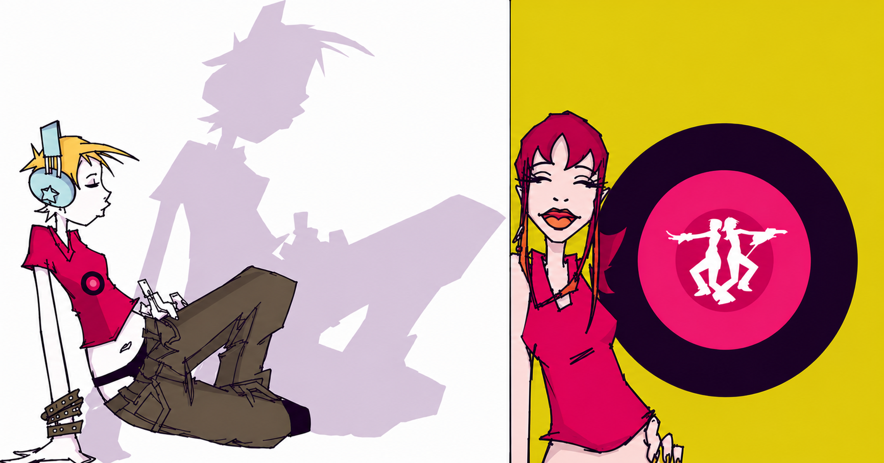 The original 2003–04 SistaStyle artwork — the earliest sketch of Nena
